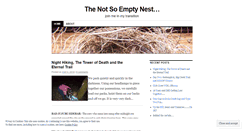 Desktop Screenshot of emptynestart.wordpress.com