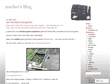 Tablet Screenshot of der1stmacher.wordpress.com