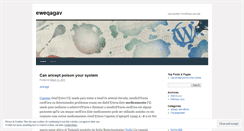 Desktop Screenshot of eweqagav.wordpress.com