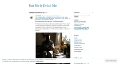 Desktop Screenshot of eatmedrink.wordpress.com