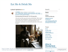 Tablet Screenshot of eatmedrink.wordpress.com