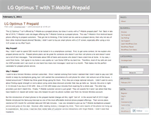 Tablet Screenshot of optimustprepaid.wordpress.com