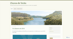 Desktop Screenshot of chuvasdeverao.wordpress.com