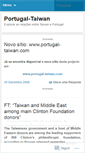 Mobile Screenshot of portugaltaiwan.wordpress.com