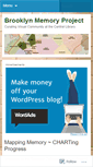 Mobile Screenshot of bklynmemory.wordpress.com