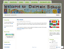 Tablet Screenshot of dalmainschool.wordpress.com