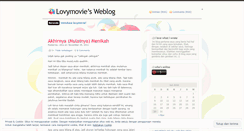 Desktop Screenshot of lovymovie.wordpress.com