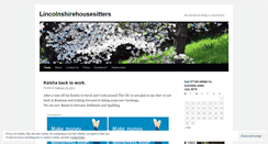 Desktop Screenshot of lincolnshirehousesitters.wordpress.com