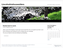 Tablet Screenshot of lincolnshirehousesitters.wordpress.com
