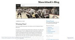 Desktop Screenshot of massattack.wordpress.com