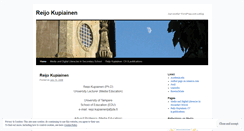 Desktop Screenshot of kupiainen.wordpress.com