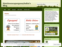 Tablet Screenshot of hotelesencapurganaybahia.wordpress.com