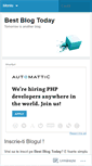 Mobile Screenshot of bestblogtoday.wordpress.com