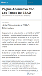 Mobile Screenshot of esadalternativo.wordpress.com