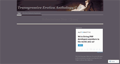 Desktop Screenshot of anthologycall.wordpress.com