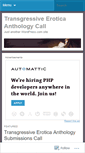 Mobile Screenshot of anthologycall.wordpress.com