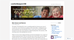 Desktop Screenshot of comfortkeepers108.wordpress.com
