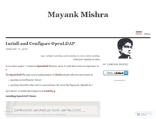 Tablet Screenshot of mayank03.wordpress.com