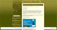 Desktop Screenshot of ihsanhusaeni.wordpress.com