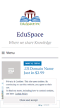Mobile Screenshot of edspc.wordpress.com