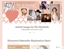 Tablet Screenshot of bythemayfields.wordpress.com