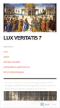 Mobile Screenshot of luxveritatis7.wordpress.com