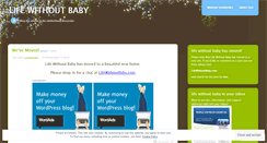 Desktop Screenshot of lifewithoutbaby.wordpress.com