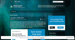 Desktop Screenshot of iliketoast17.wordpress.com