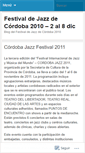 Mobile Screenshot of cbajazzfest.wordpress.com