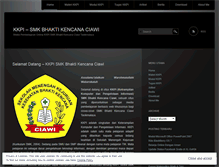 Tablet Screenshot of kkpibhaktikencana.wordpress.com