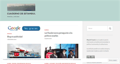 Desktop Screenshot of estambul.wordpress.com