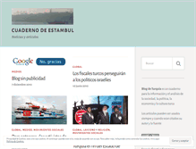 Tablet Screenshot of estambul.wordpress.com
