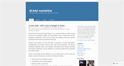 Desktop Screenshot of bcama.wordpress.com