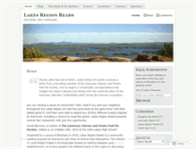 Tablet Screenshot of lakesregionreads.wordpress.com