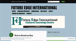 Desktop Screenshot of futureedge.wordpress.com