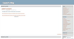 Desktop Screenshot of calais9.wordpress.com
