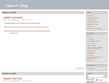 Tablet Screenshot of calais9.wordpress.com