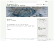 Tablet Screenshot of kattalina.wordpress.com