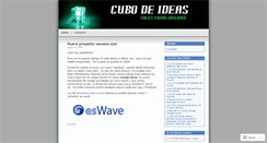 Desktop Screenshot of cubodeideas.wordpress.com