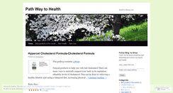 Desktop Screenshot of pathwayhealth.wordpress.com