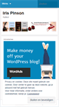 Mobile Screenshot of irispinson.wordpress.com