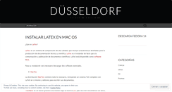 Desktop Screenshot of dusseldorf91.wordpress.com
