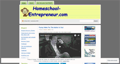Desktop Screenshot of homeschoolent.wordpress.com