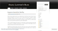 Desktop Screenshot of dianalanfier.wordpress.com