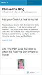 Mobile Screenshot of chicalit.wordpress.com