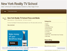 Tablet Screenshot of nyrealityschool.wordpress.com