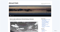 Desktop Screenshot of abinashpadhi.wordpress.com