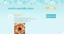 Desktop Screenshot of cakelouise.wordpress.com