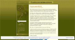 Desktop Screenshot of lesgazellesberratines.wordpress.com