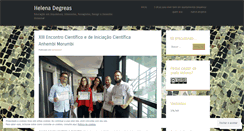 Desktop Screenshot of helenadegreas.wordpress.com